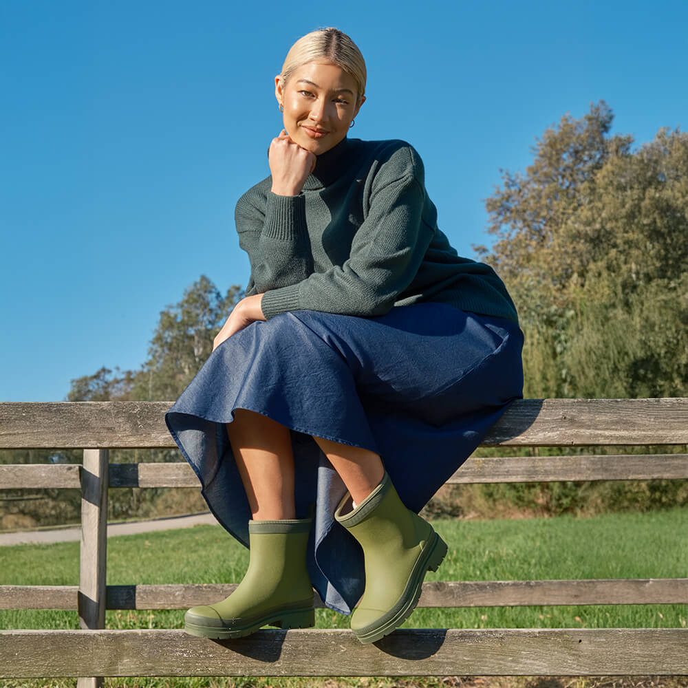 Andie Boot // Bright Olive - Image 6