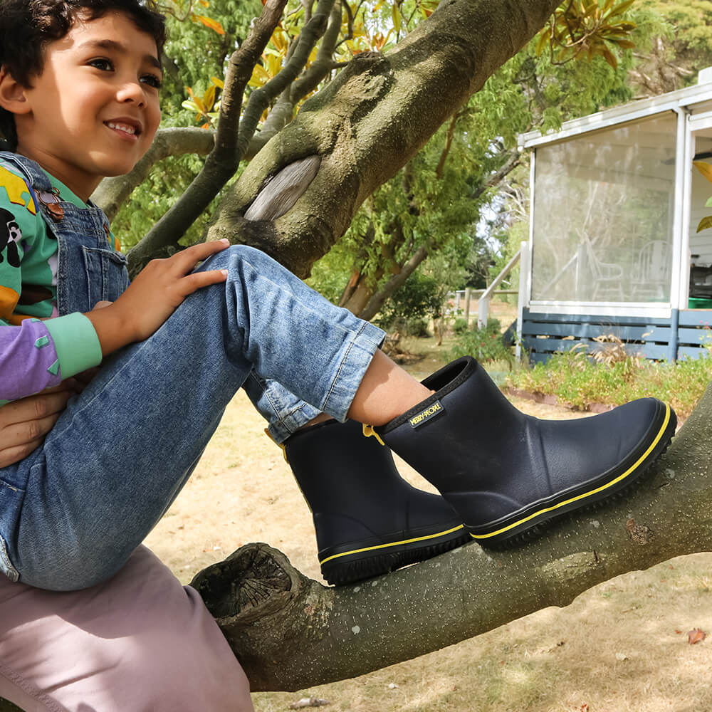 Andie Kids Gumboot // Midnight Blue - Image 4
