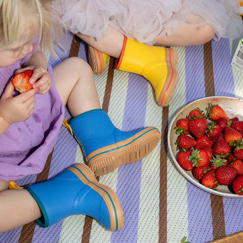 Andie Kids Gumboot // Ocean Blue - Image 4