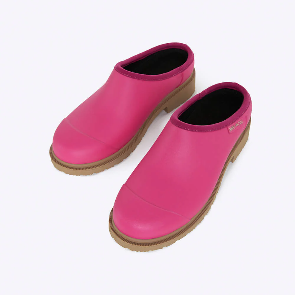Billie Clog // Fuchsia Pink - Image 4