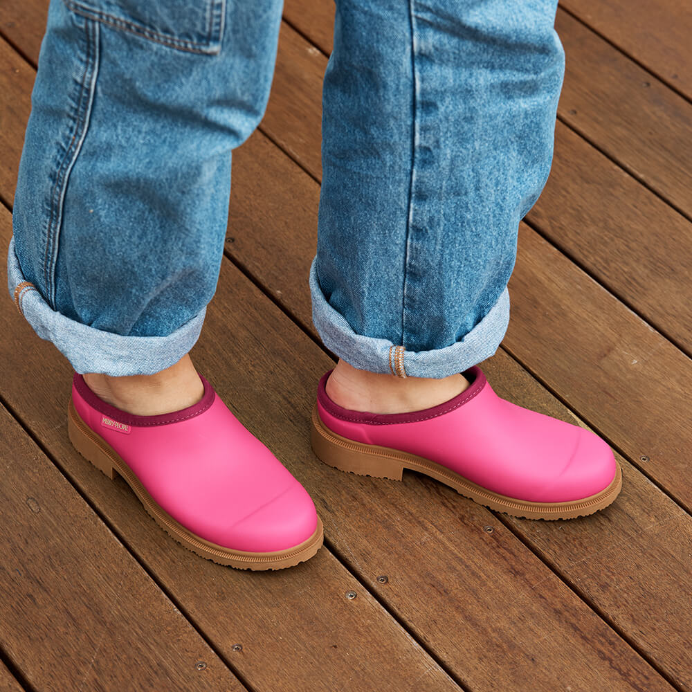 Billie Clog // Fuchsia Pink - Image 7