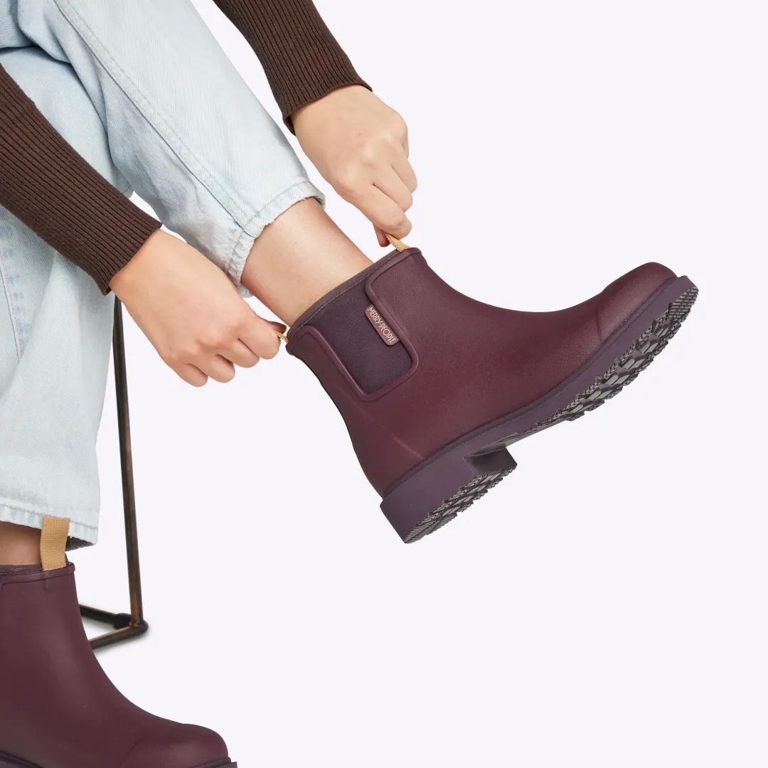 Bobbi Ankle Boot // Dark Cherry - Image 6