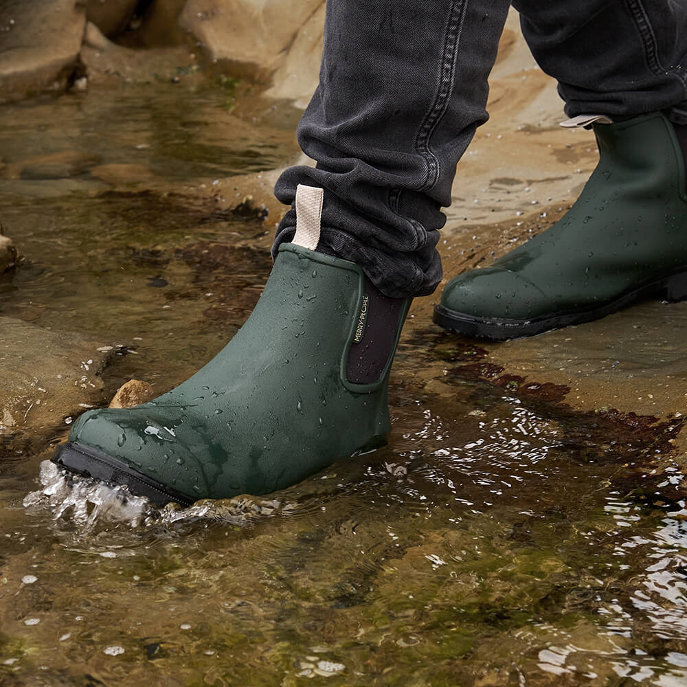 Bobbi Ankle Boot // Forest Green - Image 7