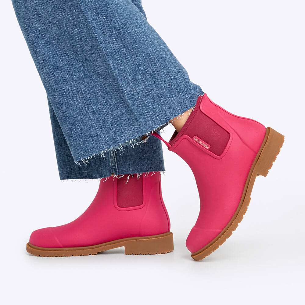 Bobbi Ankle Boot // Fuchsia Pink - Image 6