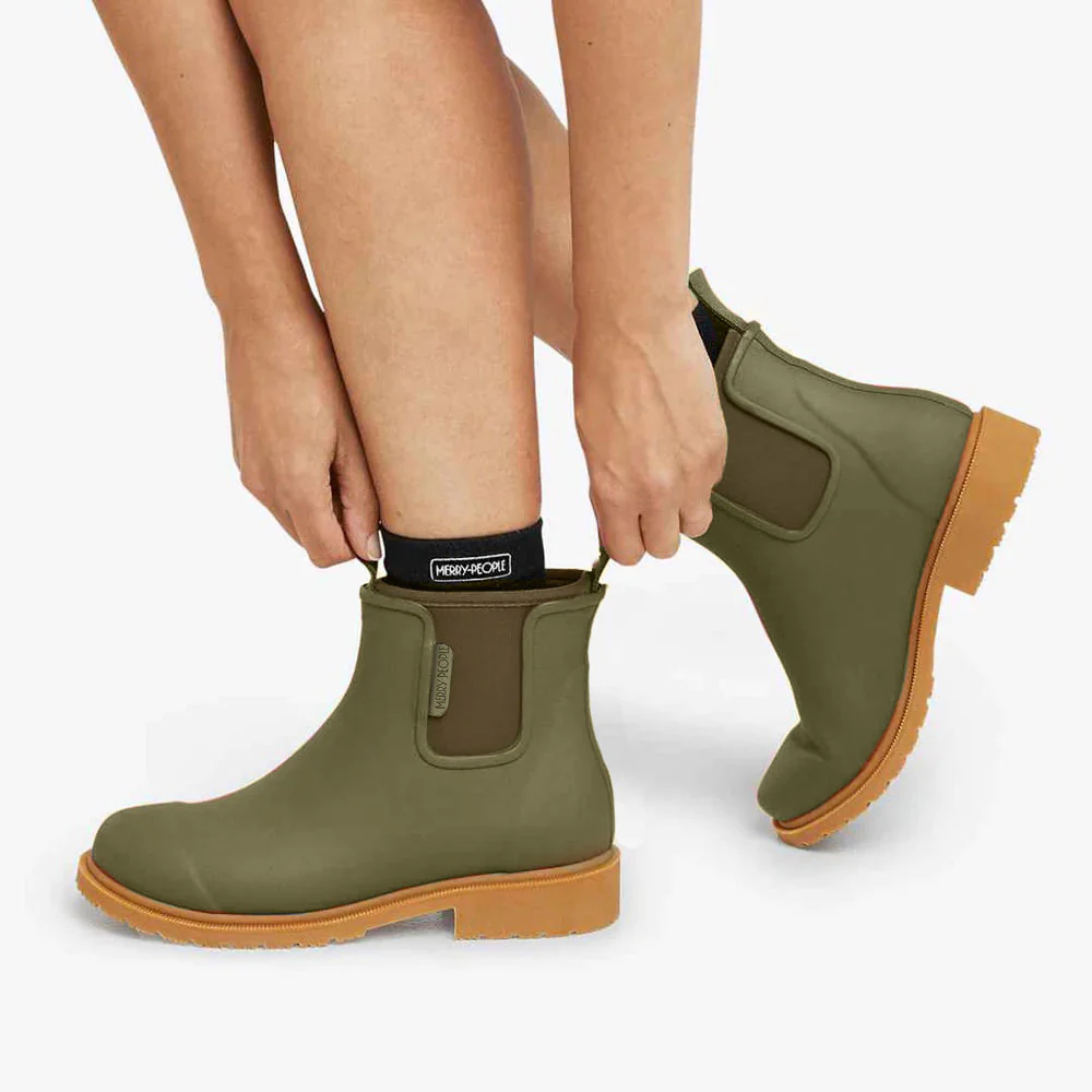 Bobbi Ankle Boot // Khaki Green - Image 5