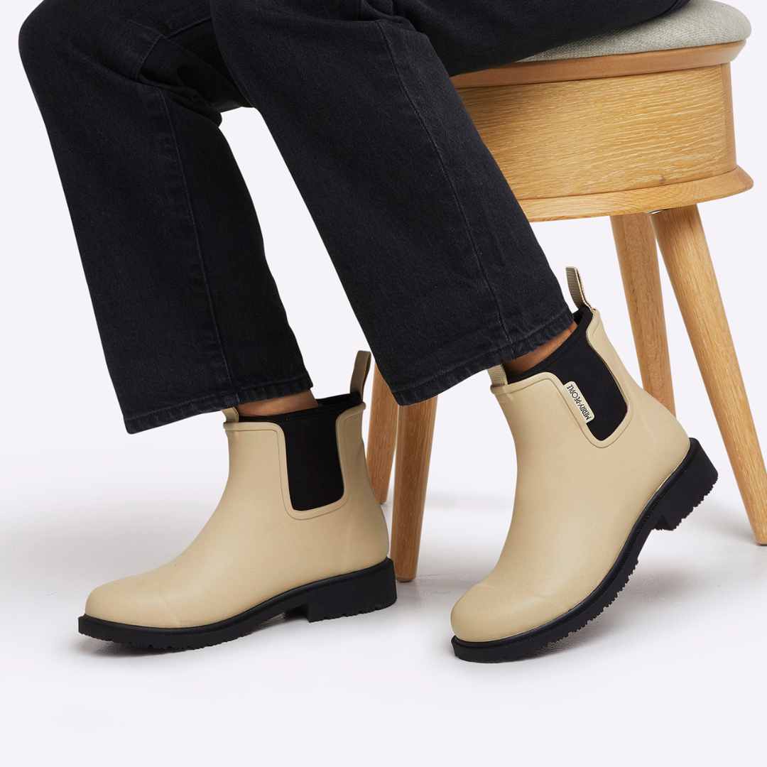 Bobbi Ankle Boot // Sand - Image 6