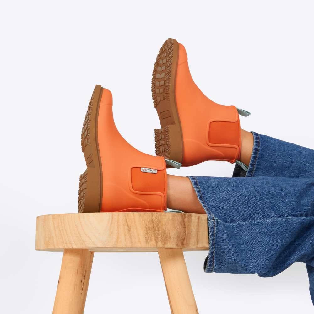 Bobbi Ankle Boot // Sherbet Orange - Image 5