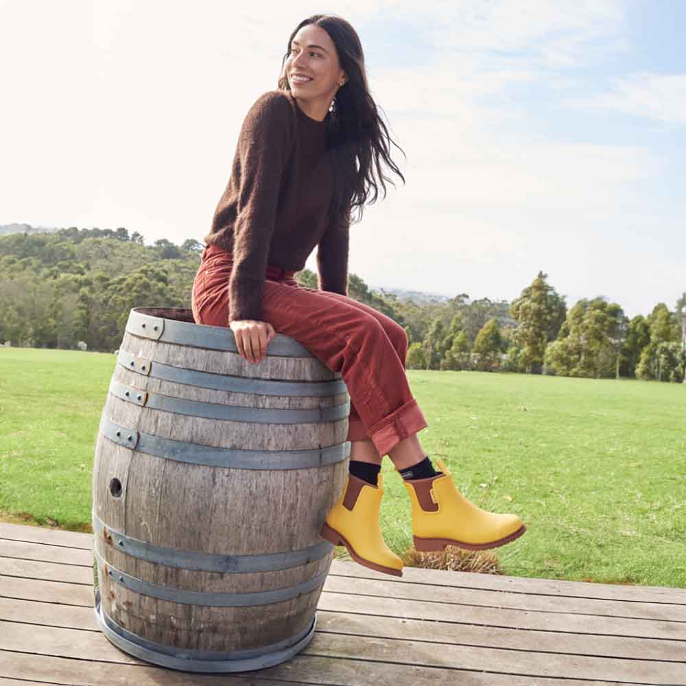 Bobbi Ankle Boot // Sunflower Yellow - Image 7