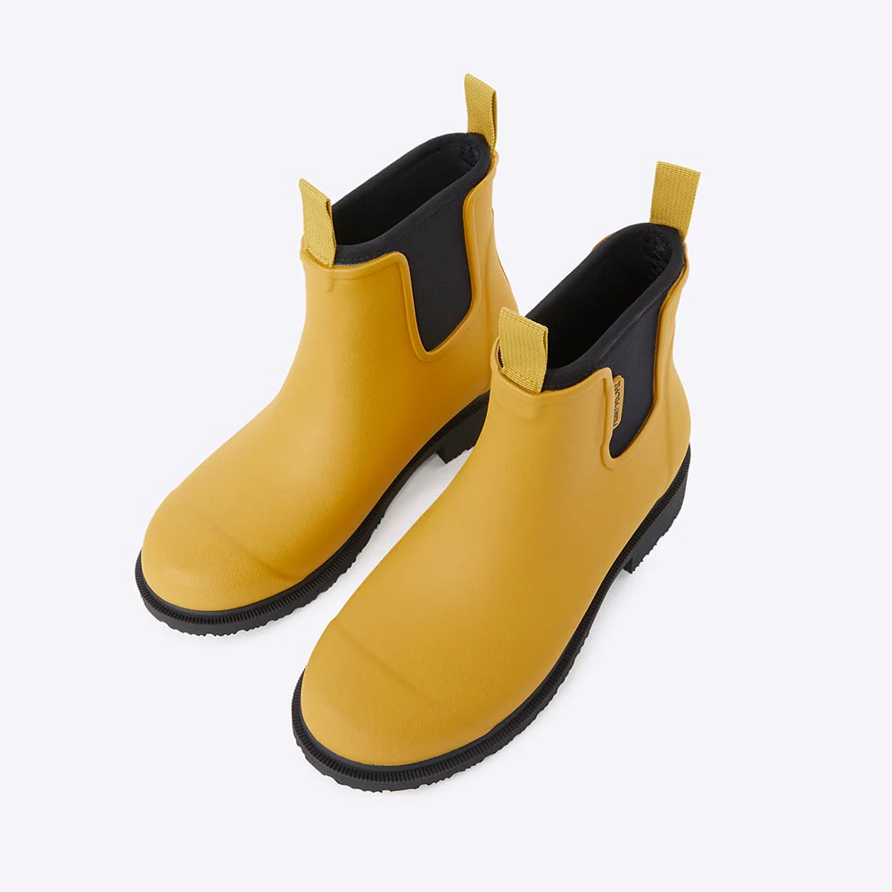 Bobbi Ankle Boot // Mustard Yellow & Black [Retired] - Image 4