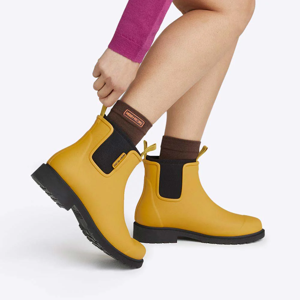 Bobbi Ankle Boot // Mustard Yellow & Black [Retired] - Image 6