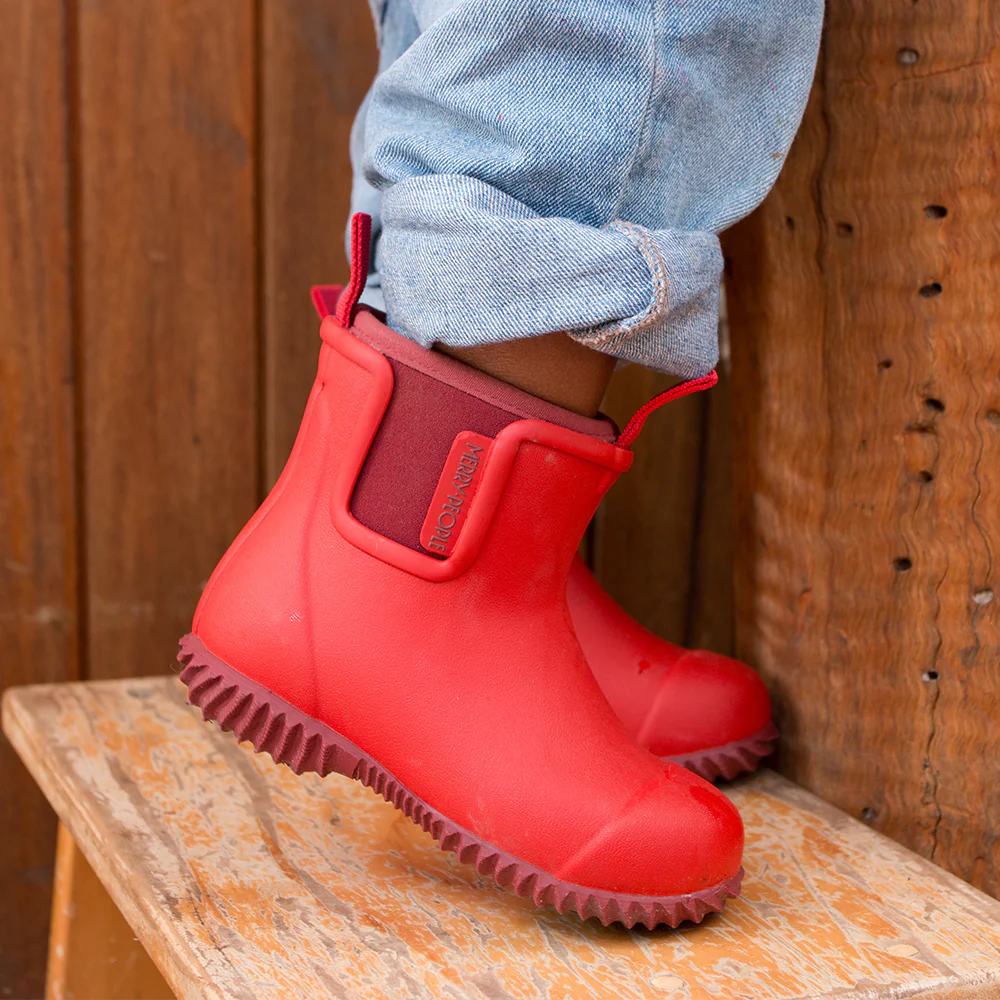 Bobbi Kids Gumboot // Chilli Red [Retired] - Image 6