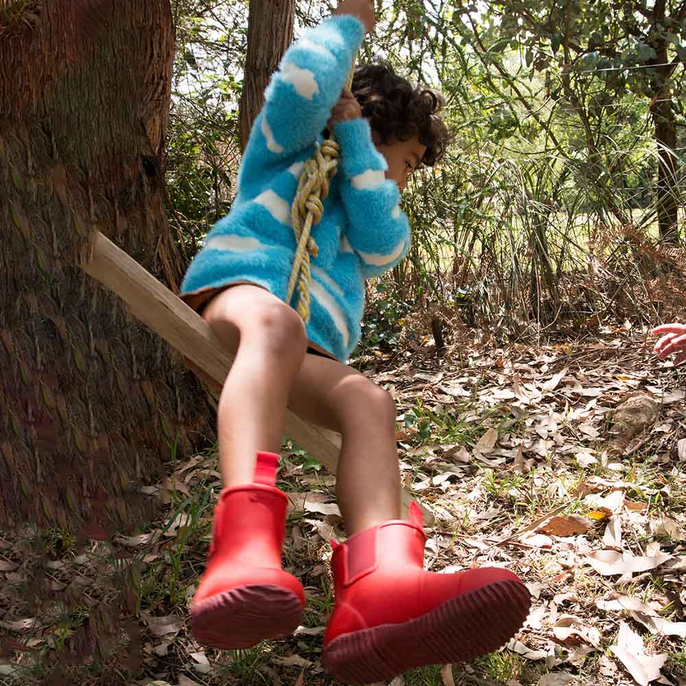 Bobbi Kids Gumboot // Chilli Red [Retired] - Image 8
