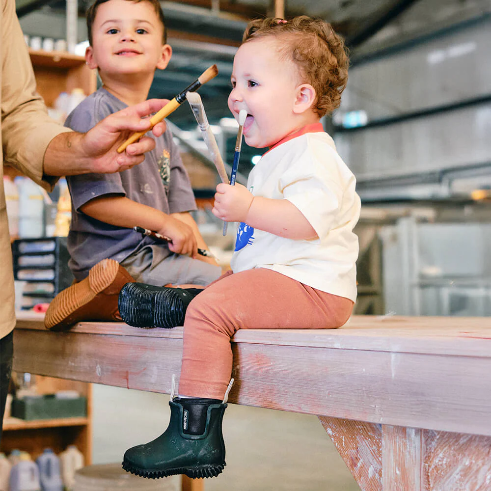 Bobbi Kids Gumboot // Forest Green - Image 5